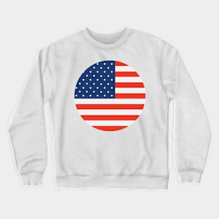 USA Flag Crewneck Sweatshirt